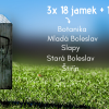 3x 18 jamek + 1x 9 jamek - různé kombinace hřišť za 2250 Kč, jen 15 voucherů k dispozici