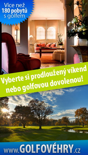 Golfové Hry - Vyberte si prodloužený víkend nebo golfovou dovolenou!