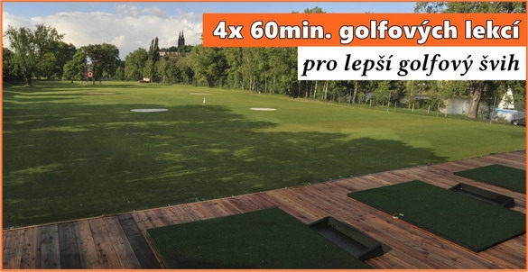 4x 60min, golfového tréninku pro zlepšení hry včetně videoanalýzy v Praze se slevou 60%! 4x 60min, golfového tréninku pro zlepšení hry včetně videoanalýzy v Praze se slevou 60%!