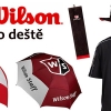 WILSON DO DEŠTĚ - deštník, nepromokavý klobouk a ručník Wilson se slevou 25% + další 3 varianty!