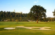 Golf Hluboka-bunker+zamek