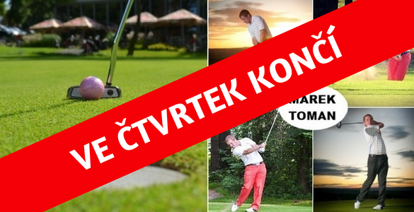 Golfové lekce v Praze a na Darové: 50 minut s profesionálem Markem Tomanem od 295 Kč/osoba