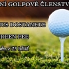 ČGK - roční golfové členství 2014 + 3 fee jako bonus s hrou i o víkendech, výběr z 23 hřišť