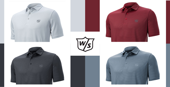 Wilson Staff Stripe pánské lehké prodyšné polo - 790 Kč