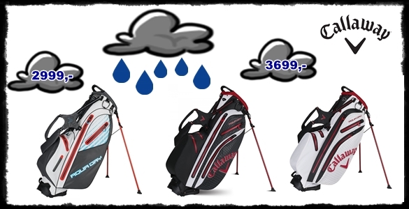 Callaway Aqua Dry Bag - nepromokavé golfové bagy se slevou neméně 60% - 2 varianty i barvy