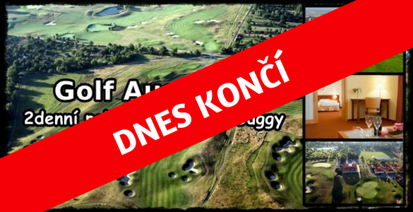 Prázdninový 2denní golfový luxus ve Slavkově včetně buggy - jen 1.950 Kč /osoba