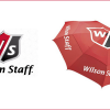 Wilson Staff Pro Tour - Extra velký 68” deštník za bezkonkurenčních 750 Kč