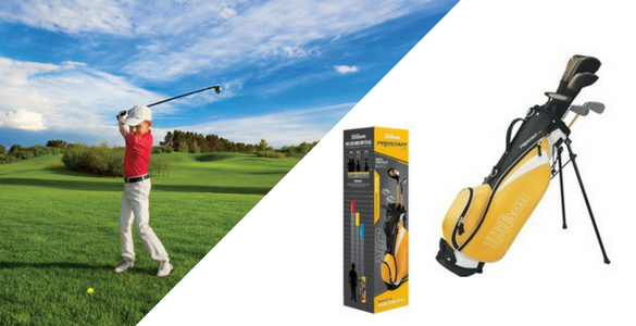 Wilson Prostaff Junior HDX golfový set žlutý 8-11 let (127 - 142 cm) se slevou 1350 Kč Wilson Prostaff Junior HDX golfový set žlutý 8-11 let (127 - 142 cm) se slevou 1350 Kč