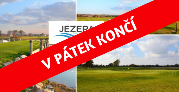 GOLF JEZERA: Celodenní fee kdykoliv v sezoně 2019 se slevou 46%!