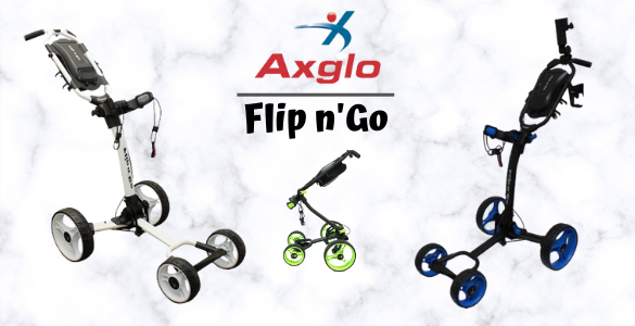 Axglo Flip n Go - superskladný kanadský golfový vozík teď za 3790 Kč