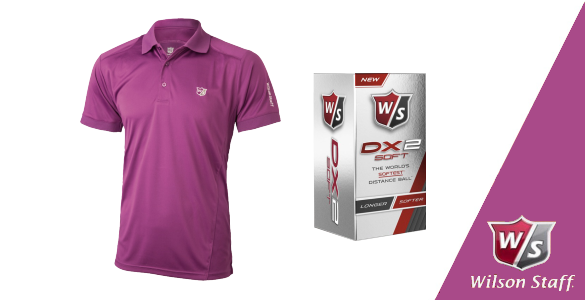 Wilson Staff Performance pánské tričko + minibalení 2ks míčků DX2 Soft