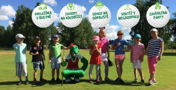 Golfový příměstský tábor CROKIDY - 5 dní golfu a spousta další zábavy za 3.990 Kč! 