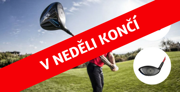 Poslední kusy oblíbeného pánského driveru Callaway XR 16 (10,5°) se slevou 50%!