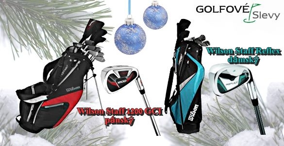 Wilson kompletní pánský golfový set s bagem, model 2014  SE SLEVOU 58%. 