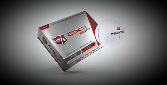 Oblíbené golfové míčky Wilson Staff DX2 Soft - balení 12ks se slevou 30%!