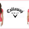 Šik balíček Callaway: dámské růžové tričko Piped a bílé kalhoty Chev za 1.550 Kč
