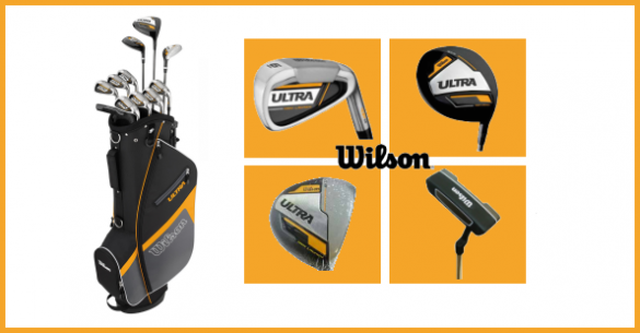 Kompletní golfový set Wilson Ultra s bagem a slevou více než 4000 Kč