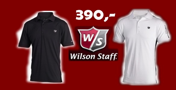 Wilson Staff pánské golfové tričko s límečkem jen za 390,- Kč! Neváhejte