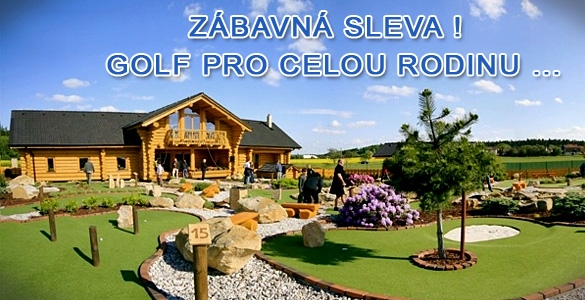 Adventure Golf Horní Bezděkov - poukaz v hodnotě 800 Kč na hru i občerstvení v Tyrolské hospůdce jen za 499  Kč.