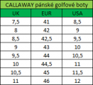 callaway-boty-tabulka-velikosti-panske