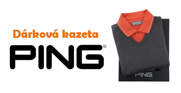 PING dárkový box: golfový svetr + golfové tričko se slevou 35%