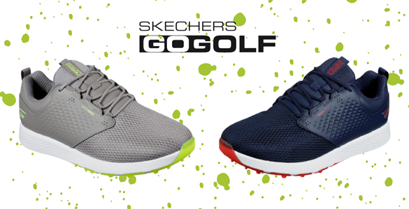 Elegantní a nepromokavé Skechers Elite V.4 Prestige pánské golfové boty se slevou 33% 