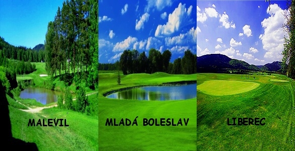 Mladá Boleslav + Malevil + Liberec - balíček 3 green fee se 40% slevou