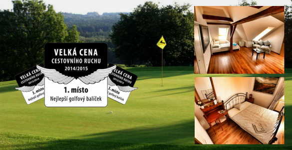 PilsnerGolf Resort Hořehledy - 2denní pobyt, neomezený golf, míče na DR = 990 Kč!