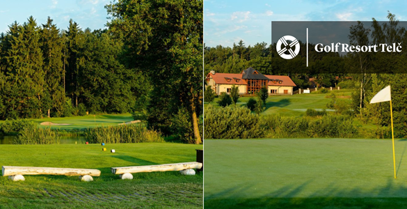 Green Fee + oběd v golfovém resortu Telč, od 795 Kč.