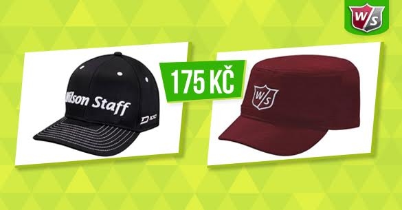 Wilson Staff golfové čepice za pár kaček, jen 175 Kč a je Vaše