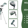 Wilson Prostaff SGI dámský pravý golfový půlset s bagem za akčních 5850 Kč