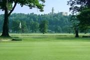 Golf Hluboka_green_zamek