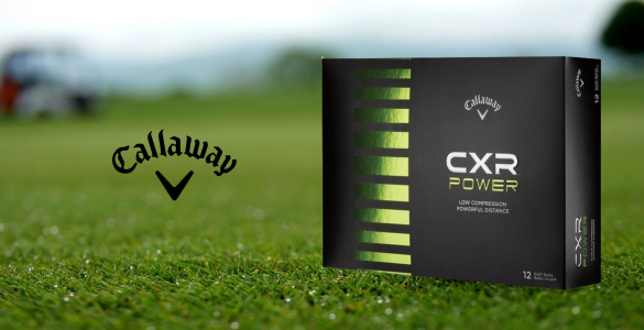 Callaway CXR Power golfové míče 12 ks - spolehlivá munice jen za 370 Kč.