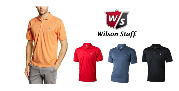 Pánská golfová trička Wilson Staff Authentic 2017 - výběr ze tři barev a mnoha velikostí 