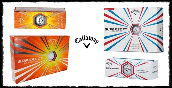 Callaway Supersoft nebo Superhot míče za vykutálenou cenu