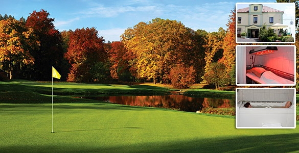 Golf & Wellness Lázně Kynžvart - 3 dny, 2 green fee, bohatá polopenze, lunch paket, sleva 34%