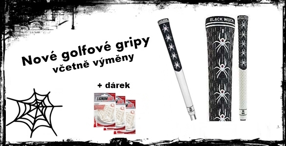 10 gripů Black Widow Maker + 10 x výměna gripu + teečka jako bonus