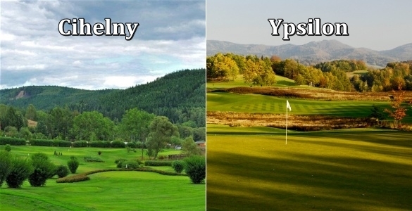 Balíček 2 green fee Cihelny + Ypsilon jen za 1690 Kč