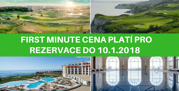 Bulharsko: Lighthouse Golf & Spa Hotel***** - 5/7 nocí s neomezeným golfem