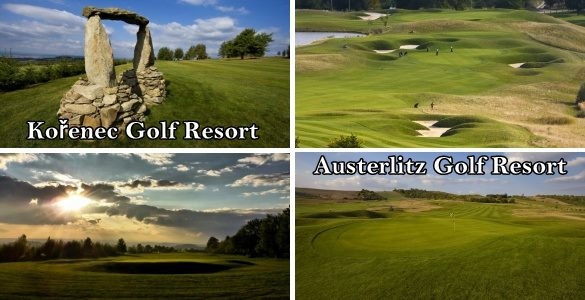 Golfový dvojboj na jižní Moravě se slevou 55%! Fee 18 jamek Austerlitz + Kořenec i během víkendů