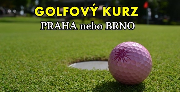 Golfistou jen za 3590 Kč! Intenzivní golfový kurz  Praha nebo Brno + zkouška - 12x 50min, včetně vstupů a míčů