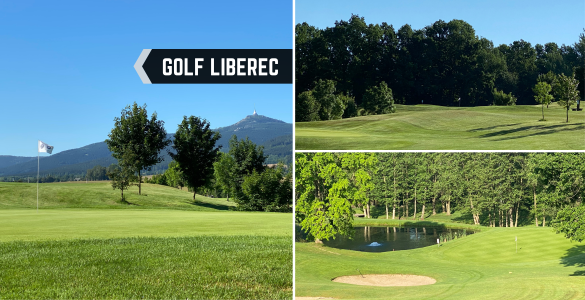 GOLF LIBEREC - fee 18 jamek + oběd za parádních 590 kaček 