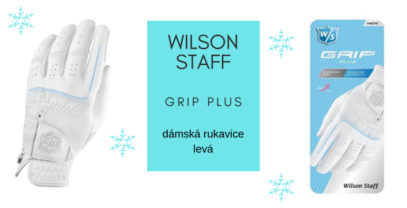 Wilson Staff Grip Plus - lepší dámská syntetická golfová rukavice za hubičku 