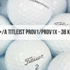 Hrané golfové míčky Titleist PROV1/V1x, kvalita A+/A, 25ks za 38 Kč/ks!