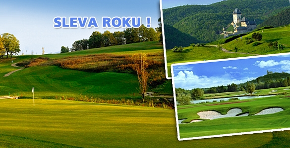 Český golfový klub - balíček 3 green fee od 999 Kč