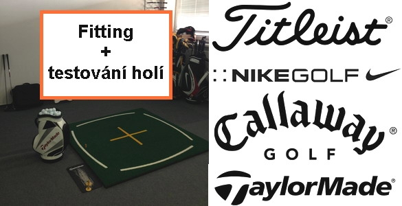 GOLFOVÝ FITTING značek Nike, Titleist, TaylorMade a Callaway se slevou 51%!