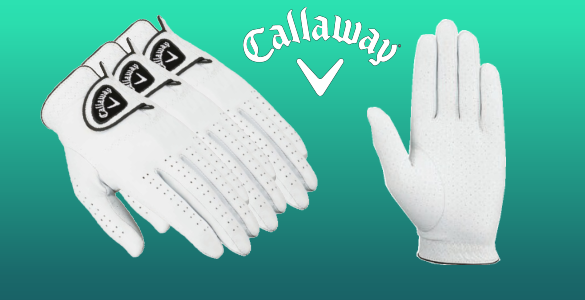 Callaway Dawn Patrol kožená golfová rukavice - 3 kusy jen za 897 Kč