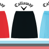 Callaway dámská sukně za polovic - 850 Kč, tři různé barvy a mnoho velikostí