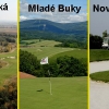 Golfový trojboj ve východních Čechách: Kunětická Hora + Mladé Buky + Nová Amerika - 3 fee se slevou 43%!