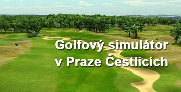 Golfový simulátor - hodina hry až pro 4 osoby jen za 234Kč v Praze Čestlicích!